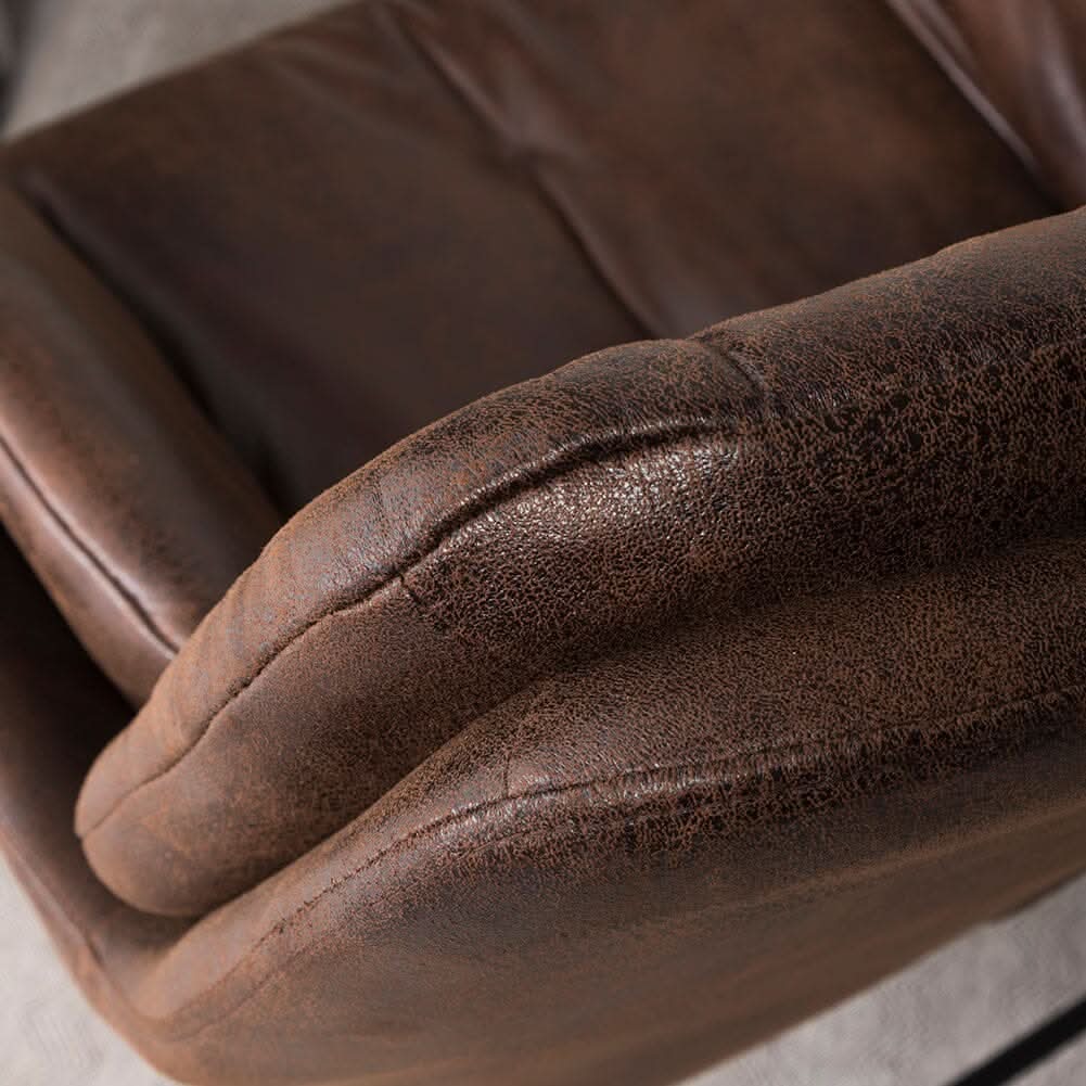 Contemporary Metal Legs Tufted Leisure Armchair