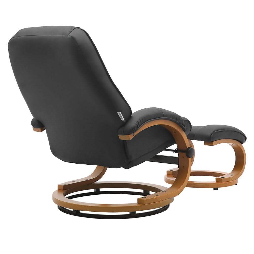 Ergonomic Executive Office Reclining Chair with Footstool
