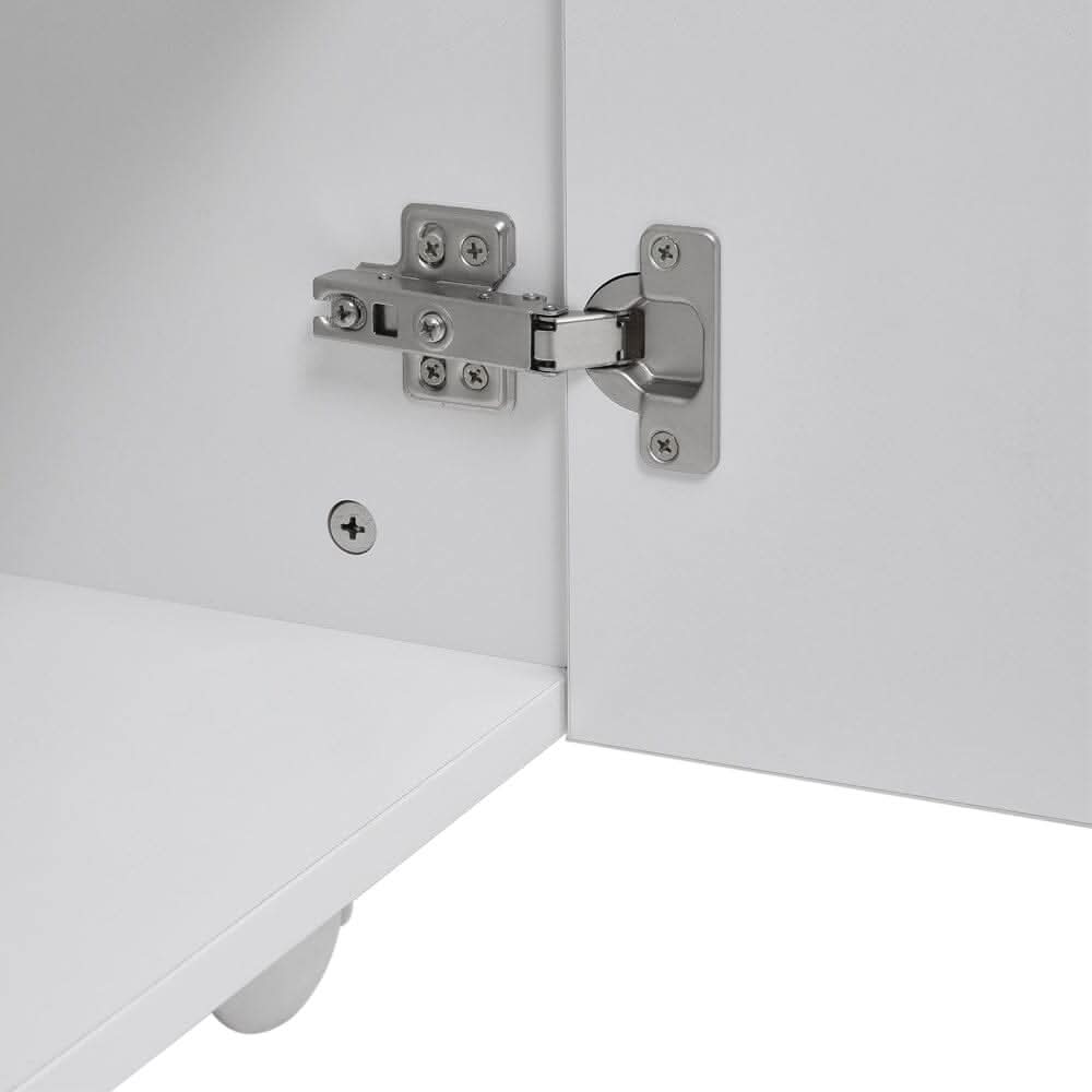 120cm White Manicure Table Salon Station with Storage