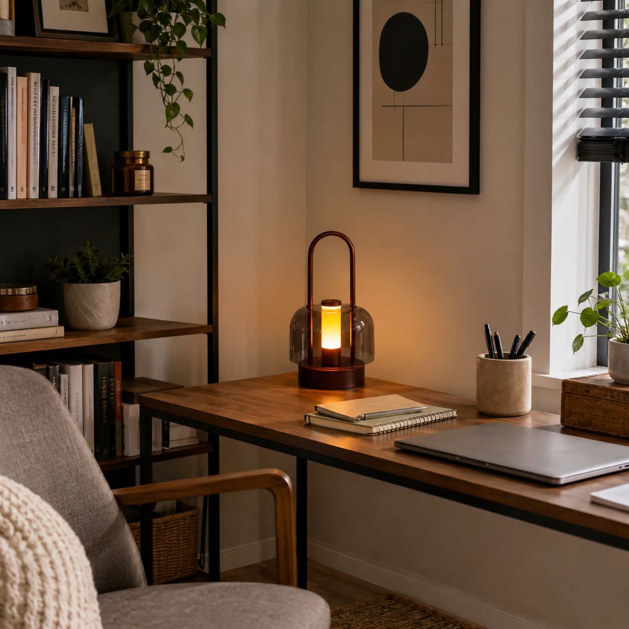 Portable Ambient Table Lamp