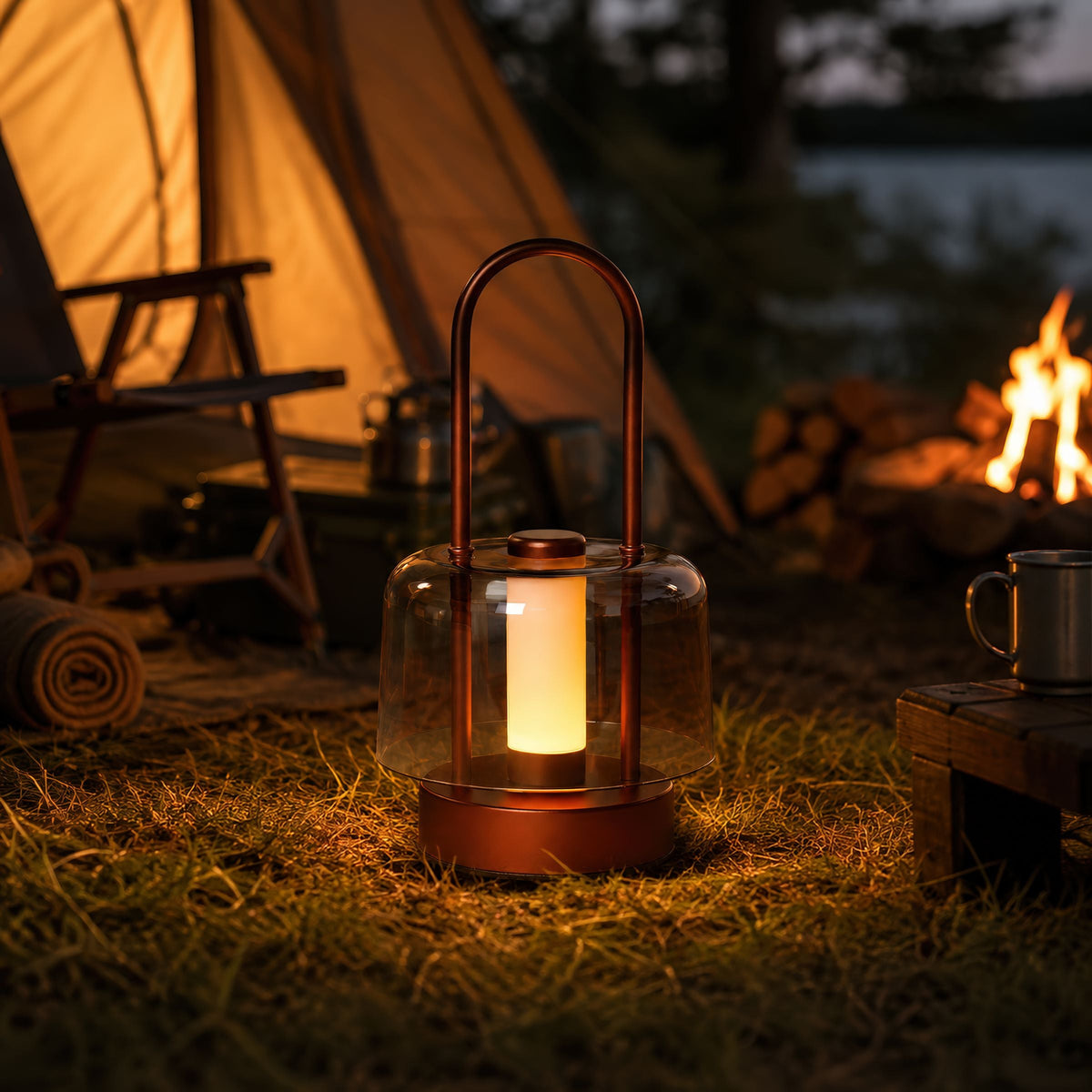 Portable Ambient Table Lamp