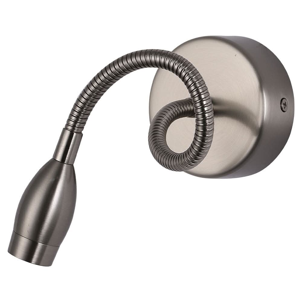 Contemporary Adjustable Gooseneck LED Wall Light