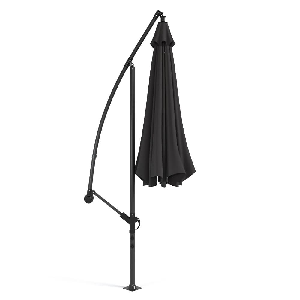 3M Sun Parasol Black Hanging Banana Umbrella
