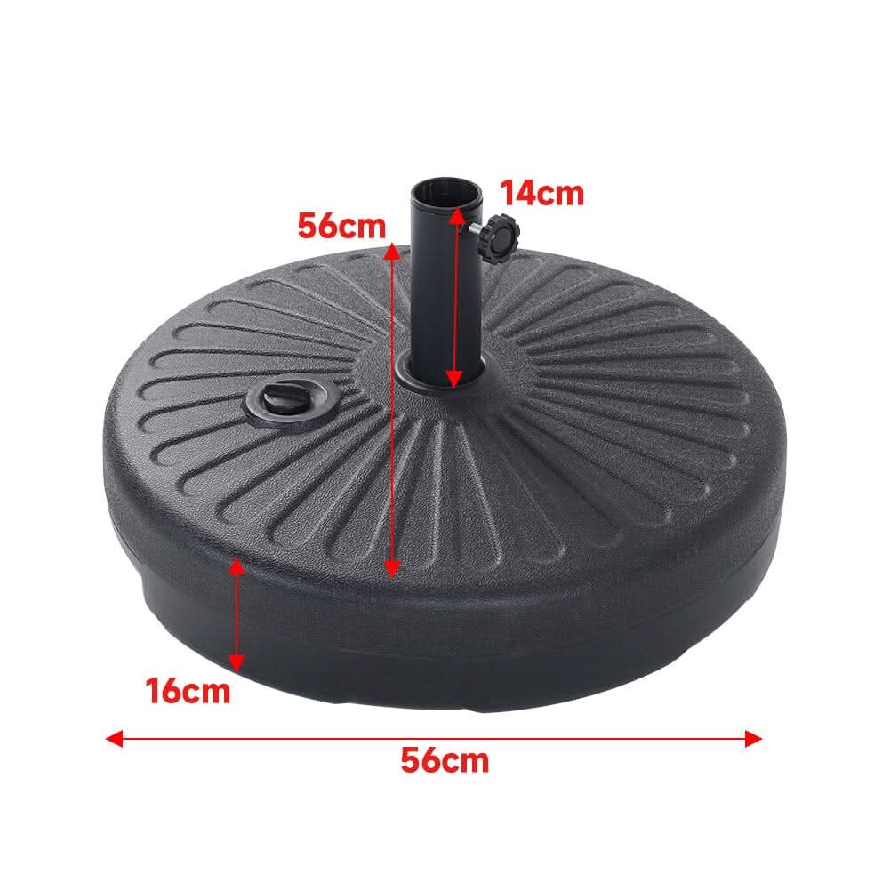 3M Sunshade Parasol Umbrella Easy Tilt for Outdoor Market Table