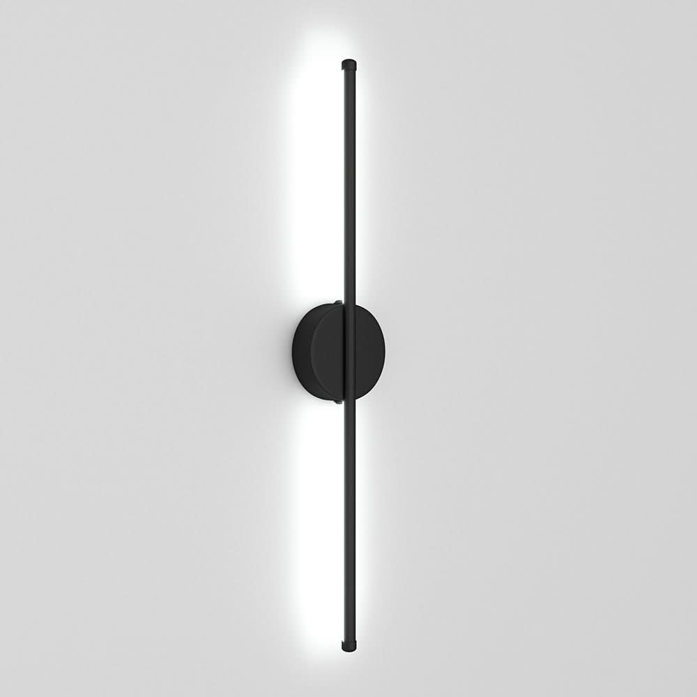 10W Black LED Wall Sconce Linear Wall Light Fixture