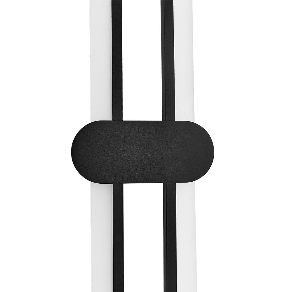 Modern Oval LED Wall Light with Acrylic Shade