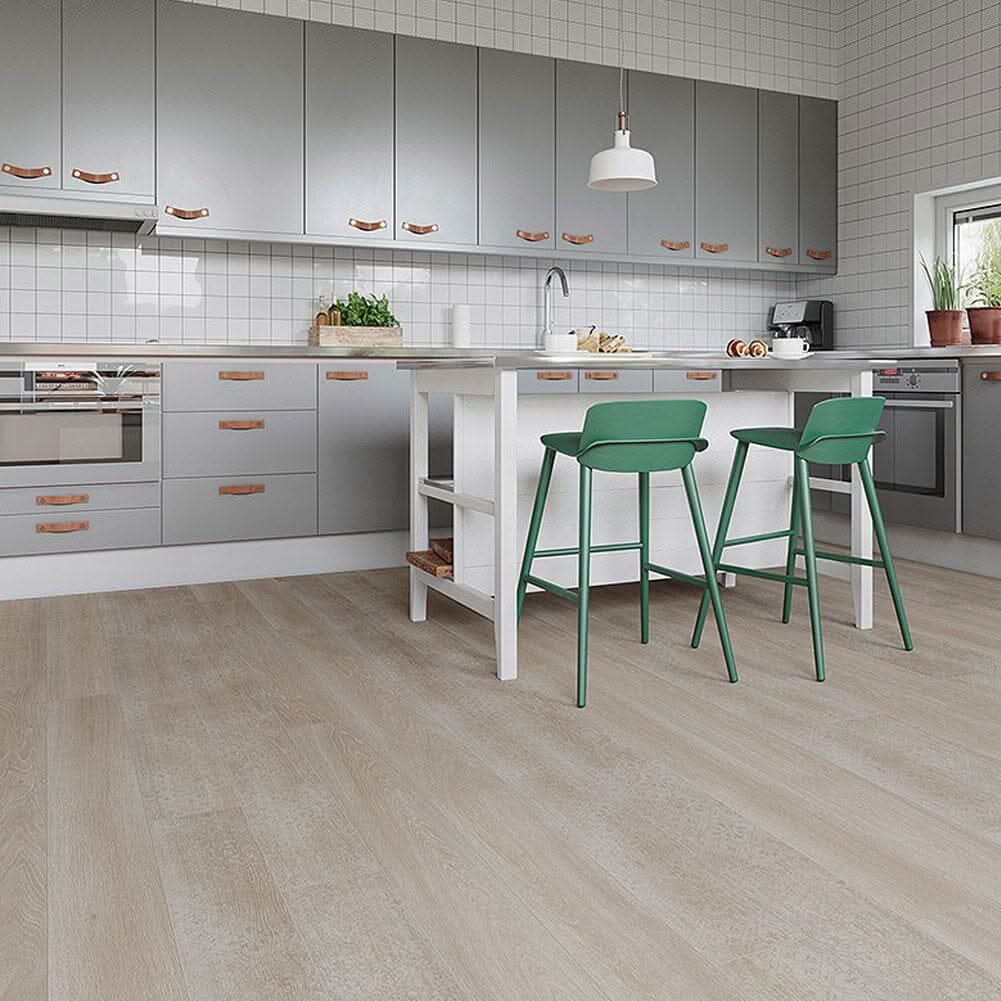 36/72Pcs Modern PVC Wood-Look Peel and Stick Floor Tiles
