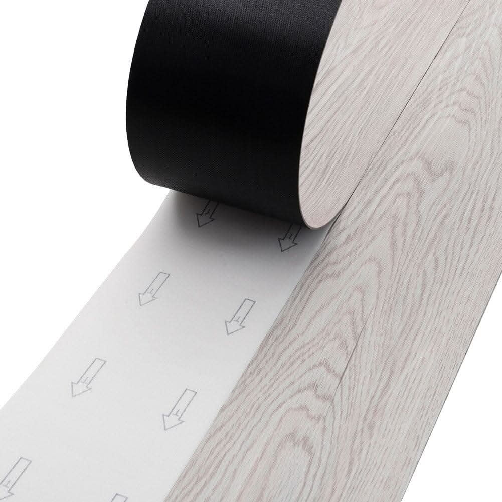 36/72Pcs Modern PVC Wood-Look Peel and Stick Floor Tiles