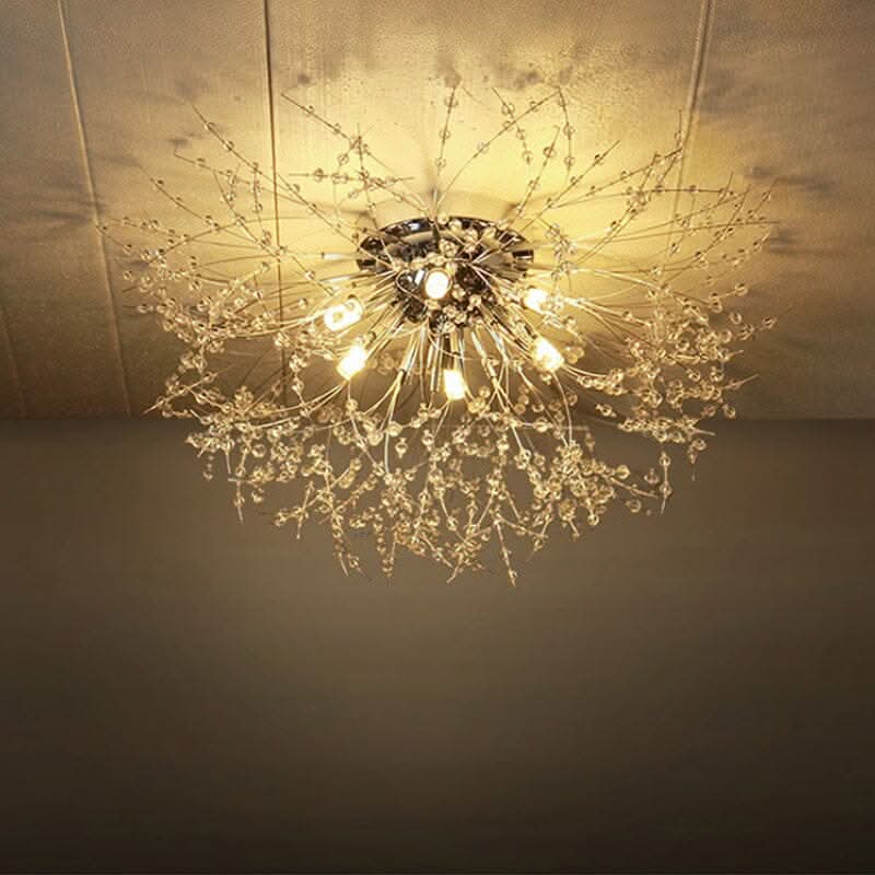 2 Style Sputnik Flush Mount Ceiling Light