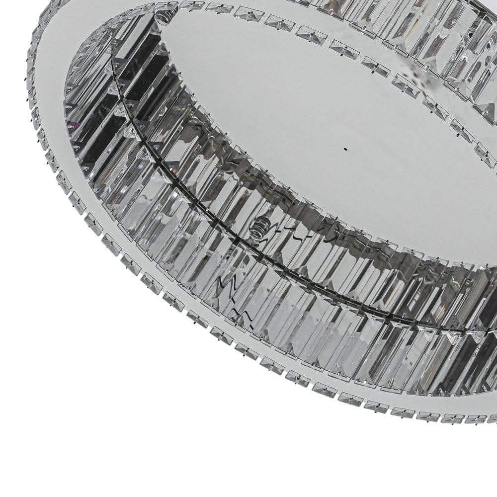 50cm Dia Modern Round Crystal Ceiling Light