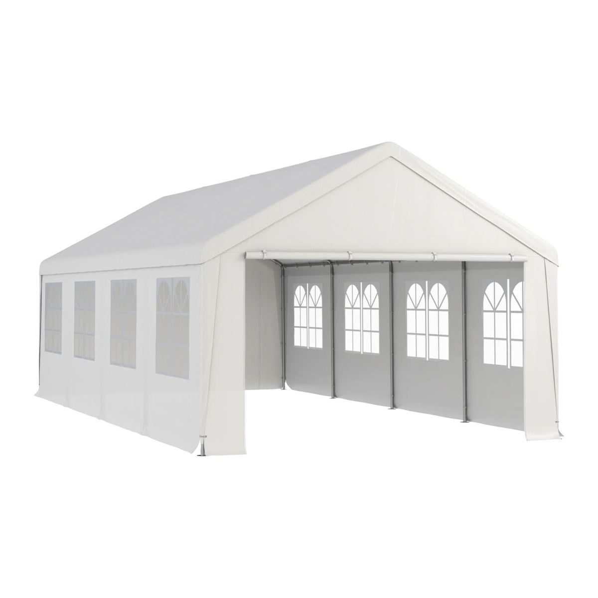 4*6m/4*8m Garden Party Tent with Removable Sidewalls and Doors