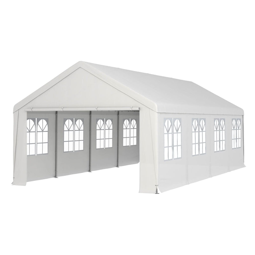 4*6m/4*8m Garden Party Tent with Removable Sidewalls and Doors