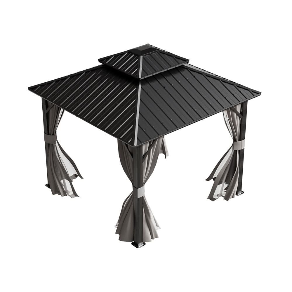 10×10ft/10×12ft Hardtop Patio Gazebo