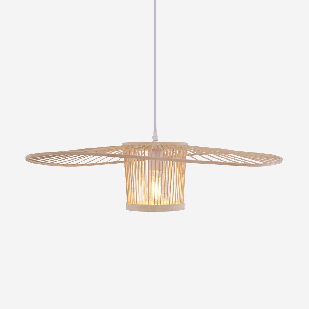 Lightsin Bamboo Pendant Light for Organic Elegance and Warmth