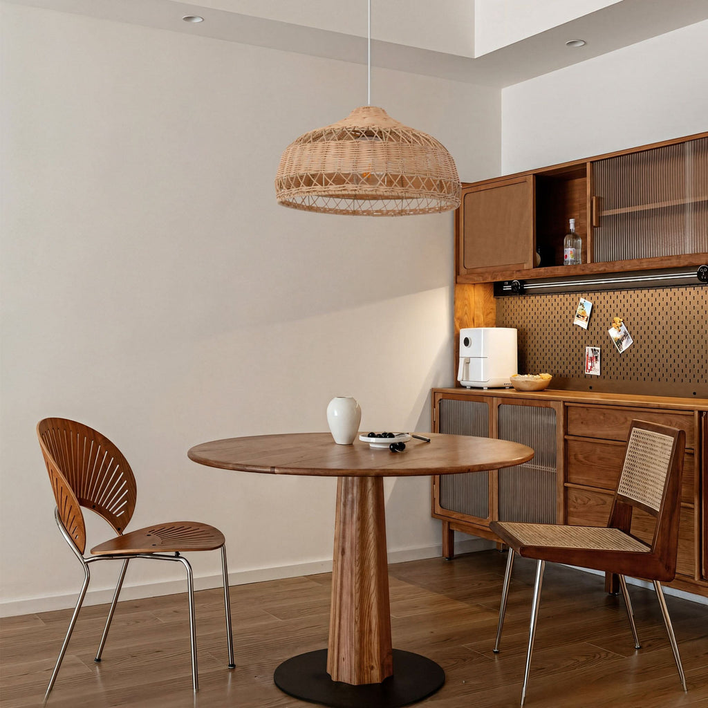 Lightsin Cella-Minimalist Bamboo Cone Ceiling Light