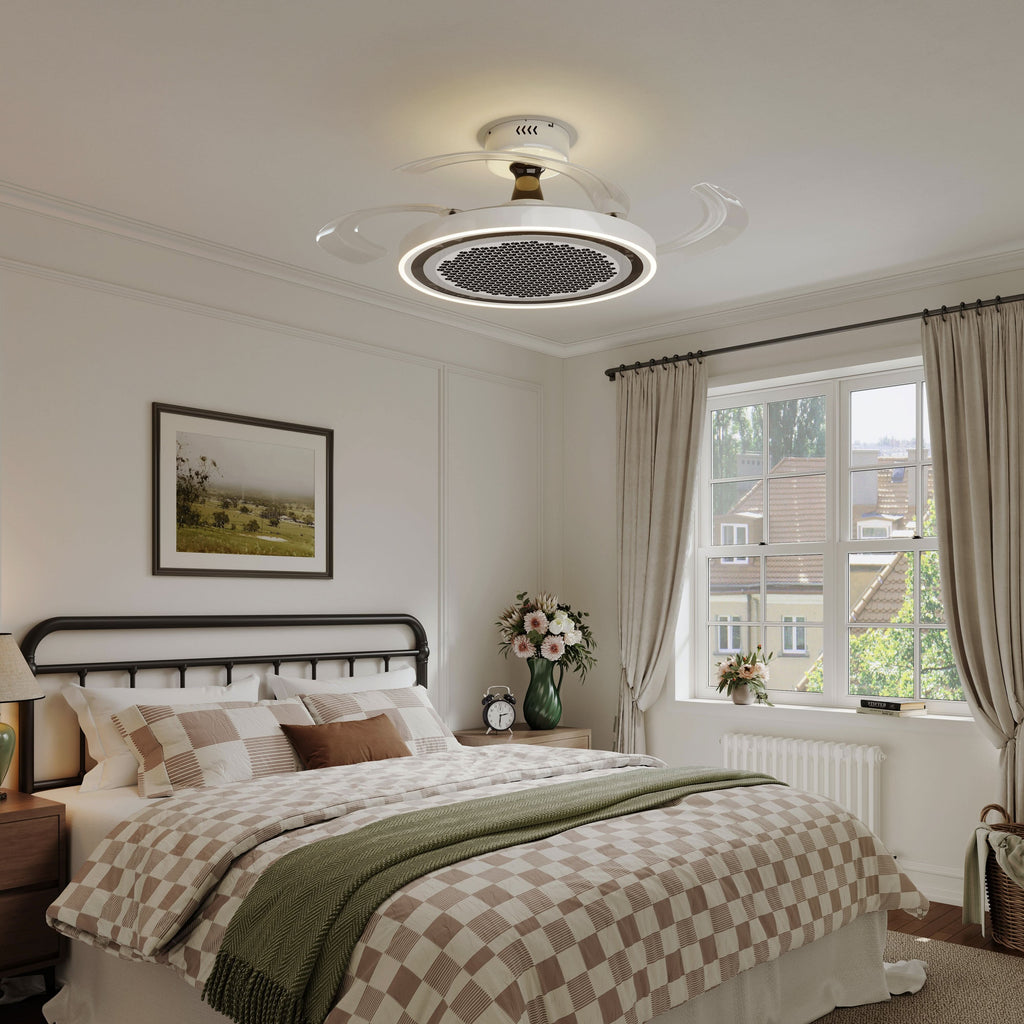 Lightsin 48 Inch Ceiling Fan with Timer and Reversible Motor