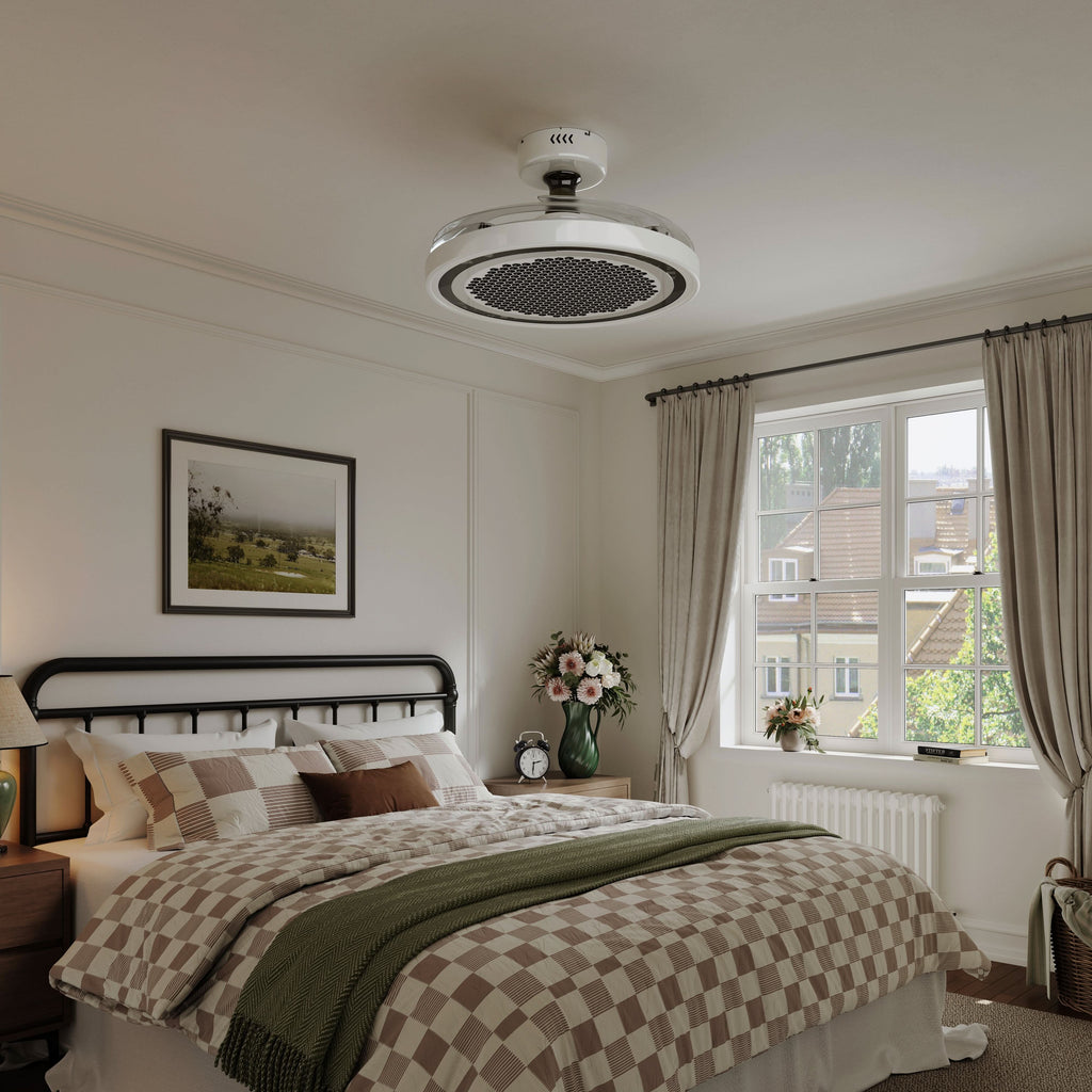Lightsin 48 Inch Ceiling Fan with Timer and Reversible Motor