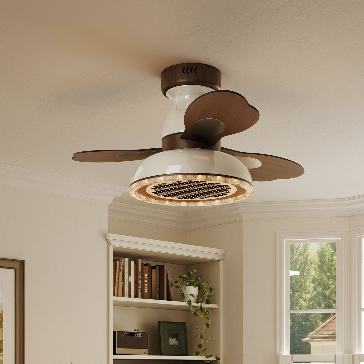 Lightsin 36 Inch Ceiling Fan with Quiet Reversible DC Motor