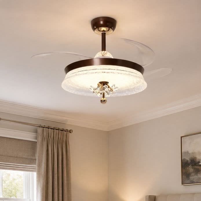 Lightsin 36 Inch Ceiling Fan with 6-Speed Remote and Reverse Motor