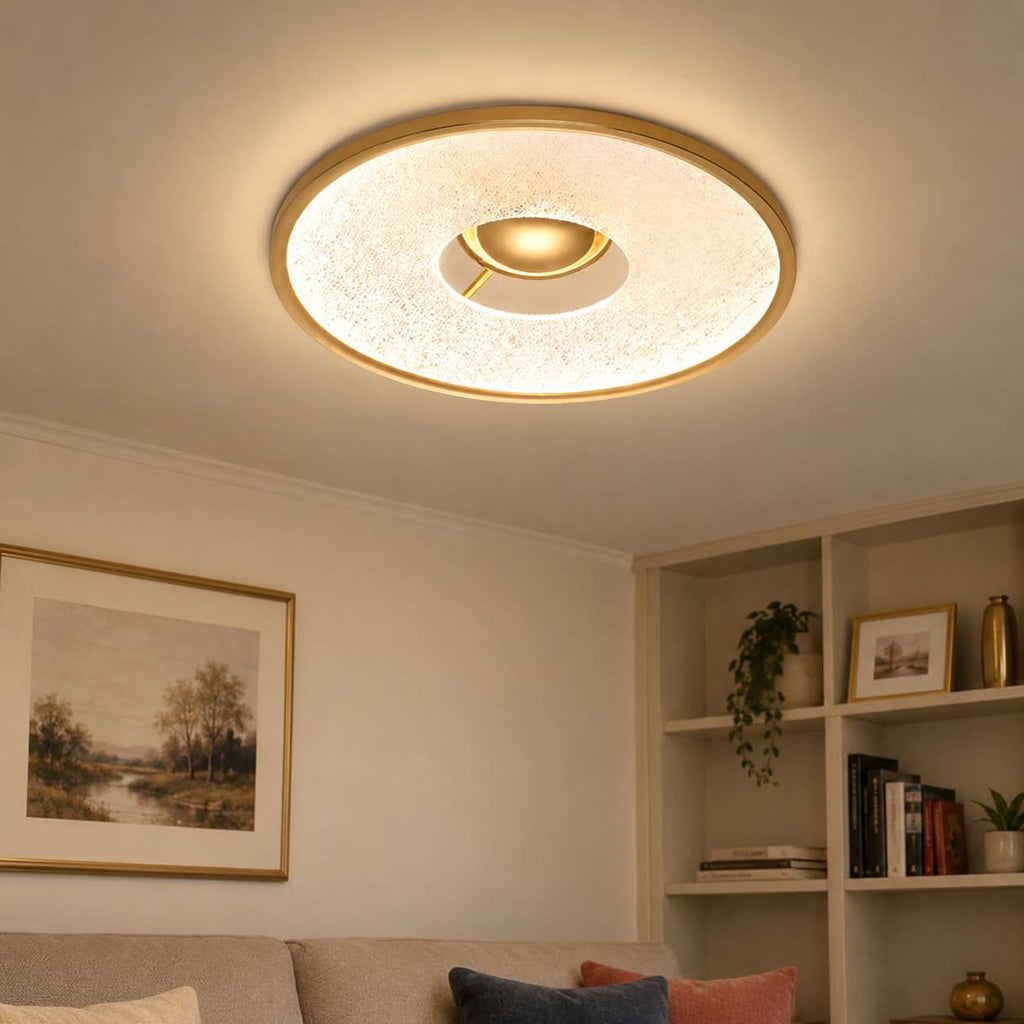 Bark Texture LED Ceiling Light