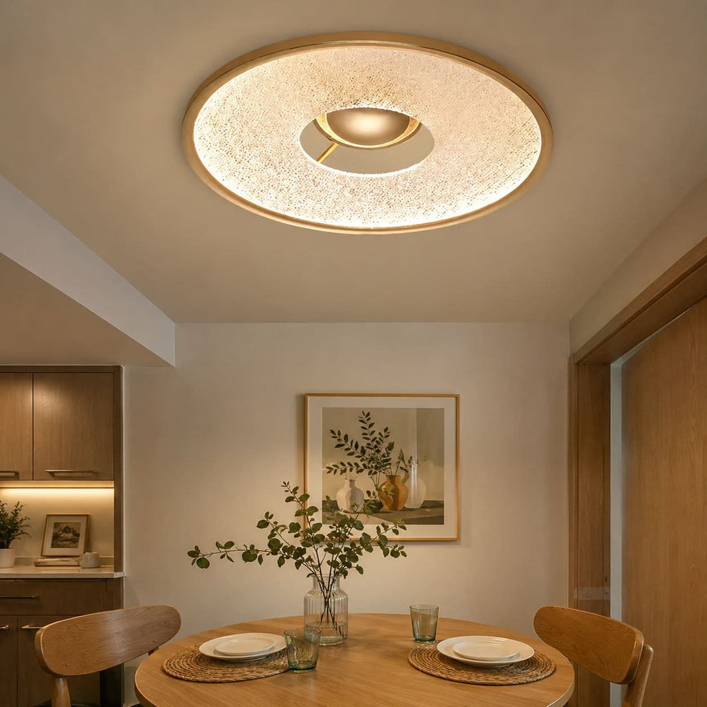 Bark Texture LED Ceiling Light
