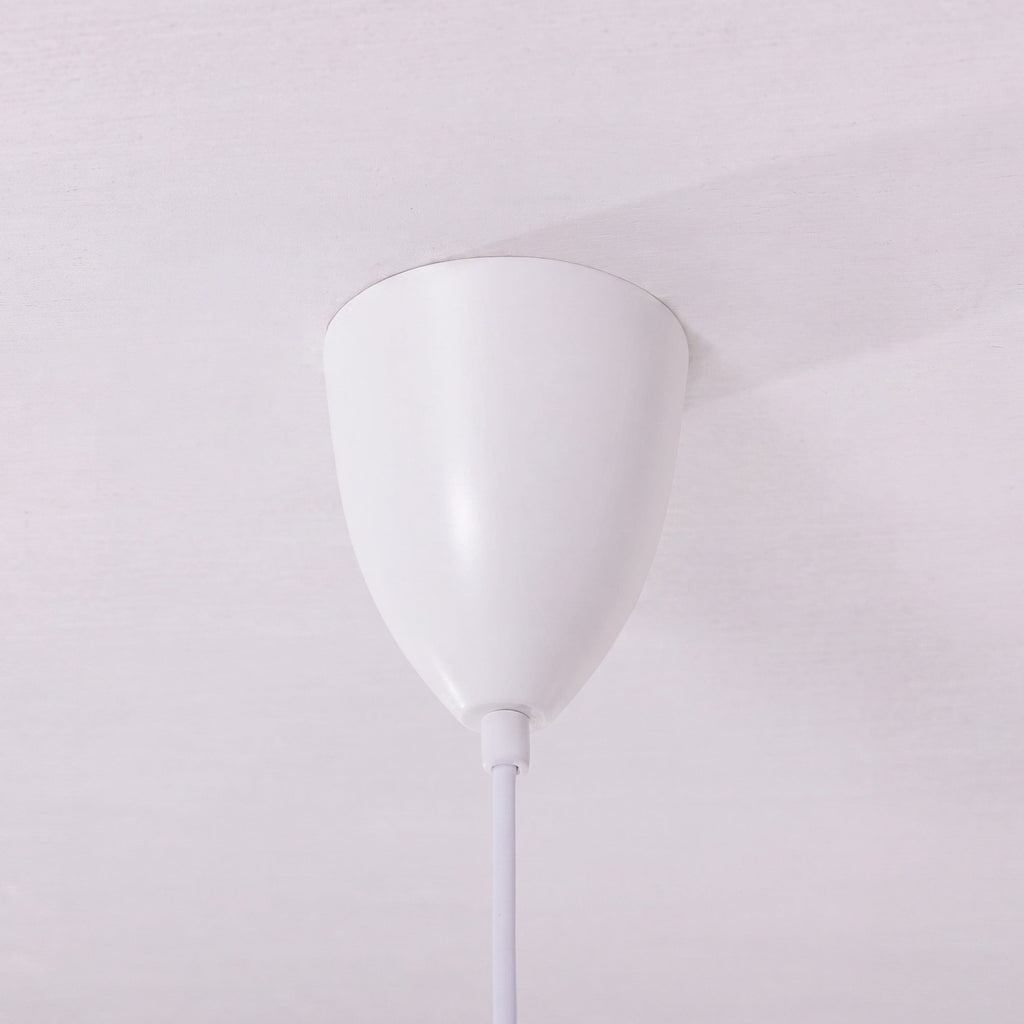 Grey and White Modern Minimalist Pendant Light