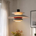 Grey and White Modern Minimalist Pendant Light
