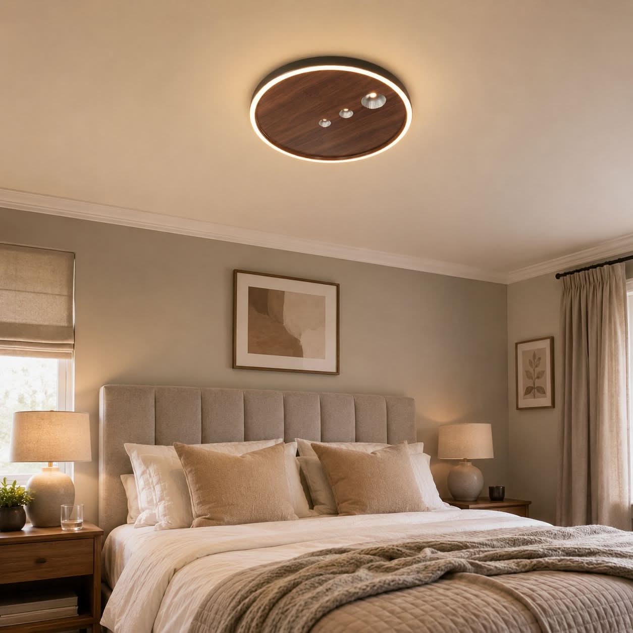 Modern 40cm Dimmable LED Ceiling Light