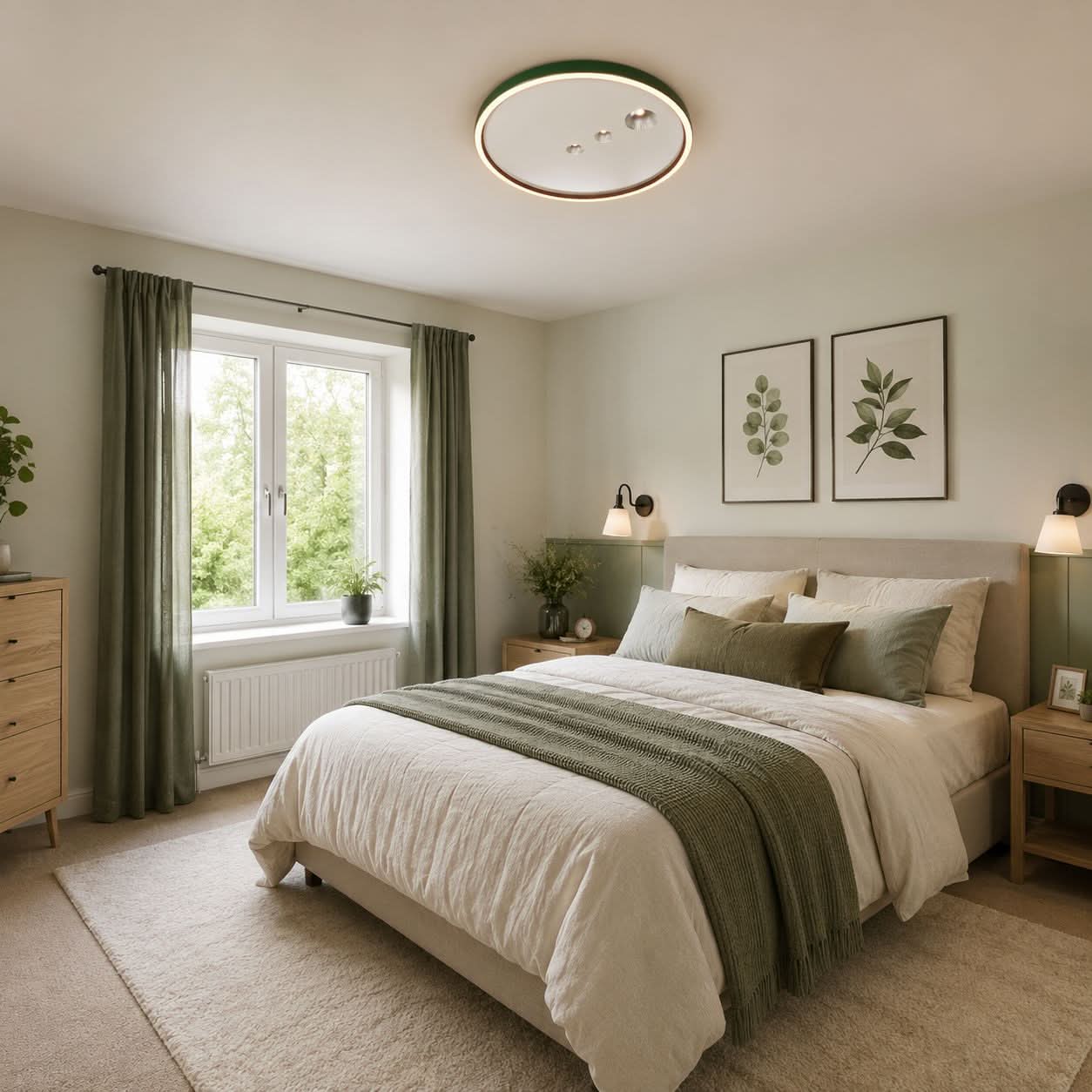 Modern 40cm Dimmable LED Ceiling Light