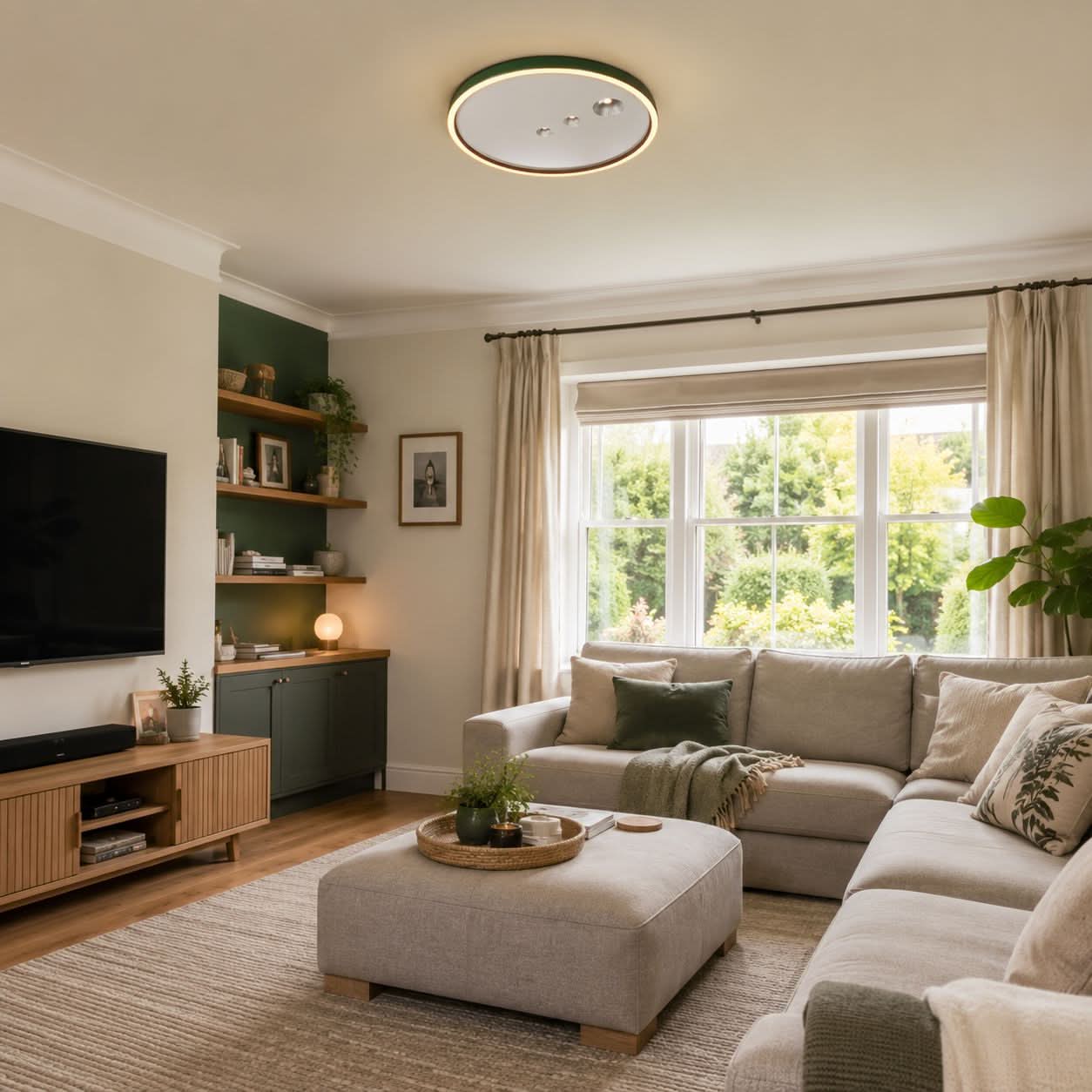 Modern 40cm Dimmable LED Ceiling Light