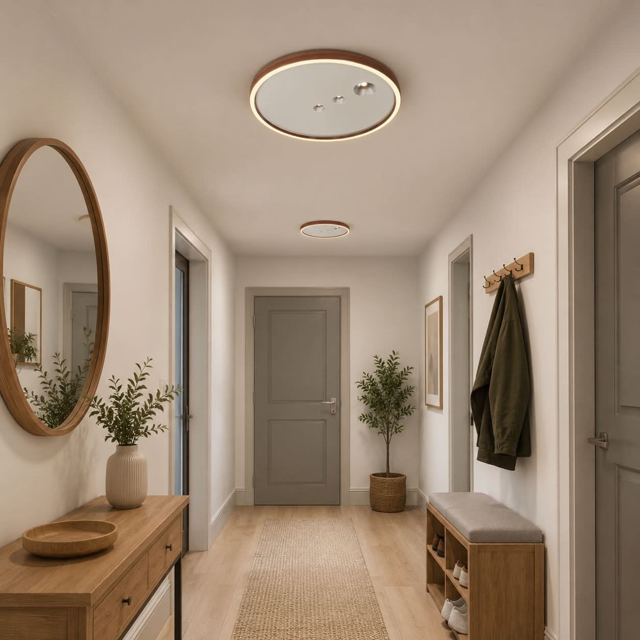 Modern 40cm Dimmable LED Ceiling Light