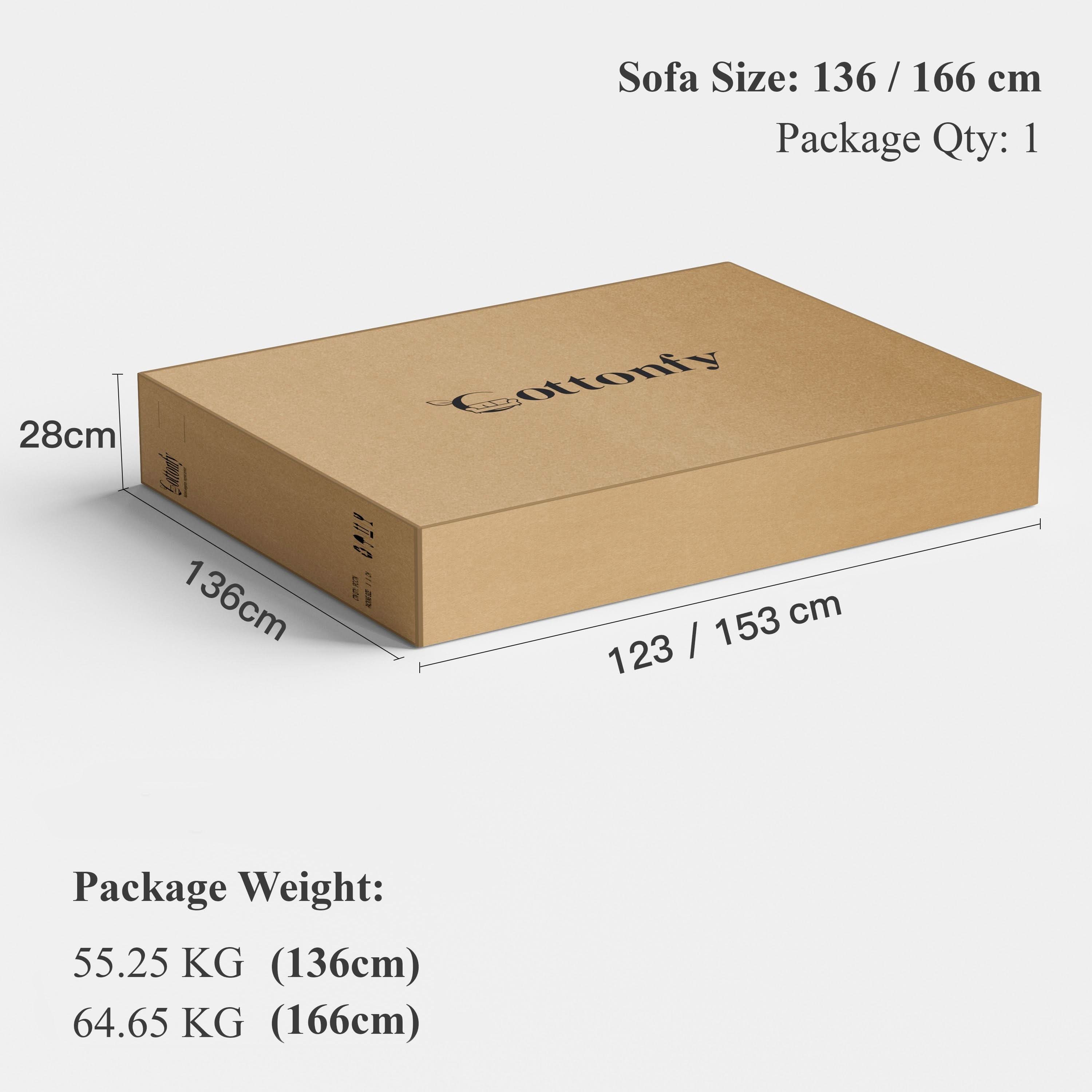Cottonfy Foldable Matte Fabric Solid Wood 3 Mode Sofa Bed