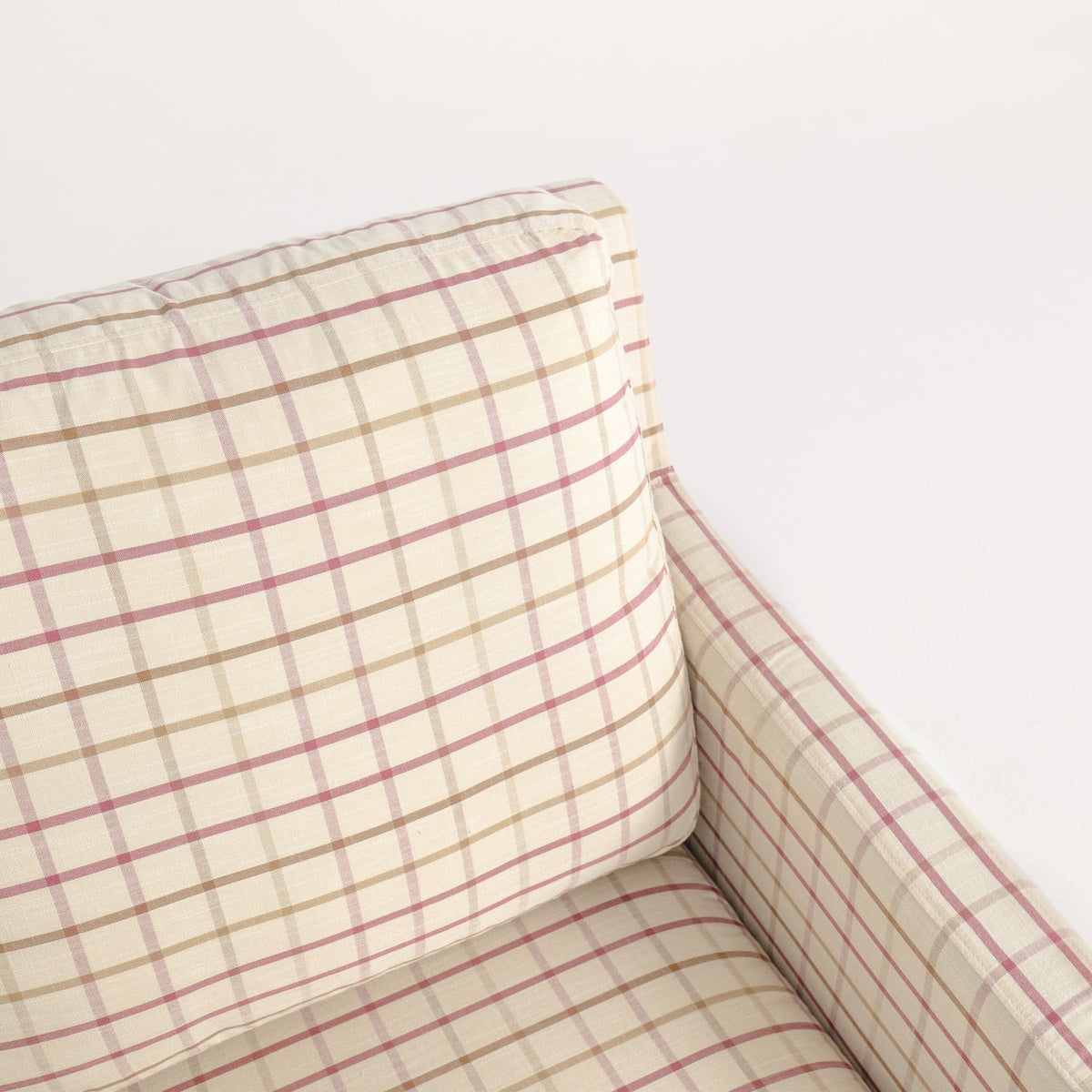 Cottonfy Minimalist Stylish Detachable Striped and Checkered Pattern Sofa