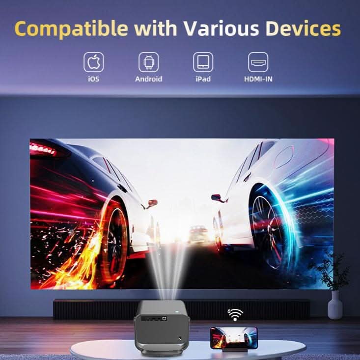 Compact 360 Smart 4K Projector