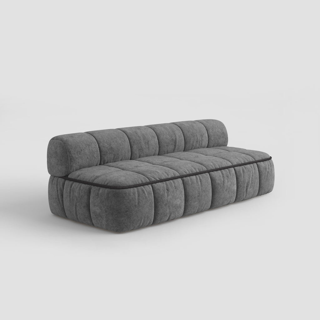 Convertible Sofa Bed with Sleeping Bag Style and Removable Cover