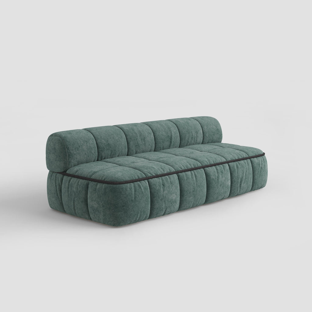 Convertible Sofa Bed with Sleeping Bag Style and Removable Cover