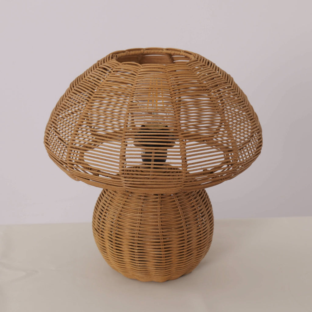 Lightsin Handcrafted Mushroom-Shaped Table Lamp for Home Decor