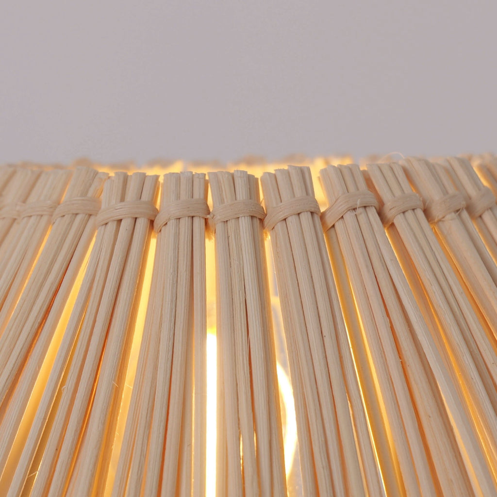 Lightsin Eco-friendly Handwoven Rattan Table Lamp