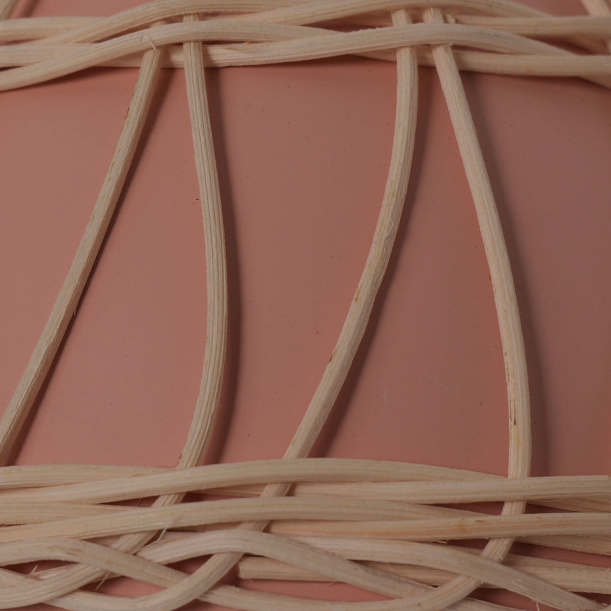 Lightsin Modern Rattan Pendant Light Available in Grey, Pink, and White