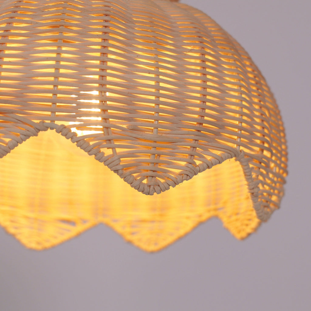 Lightsin Handwoven Paper Rope Pendant Light for a Natural & Cozy Ambiance
