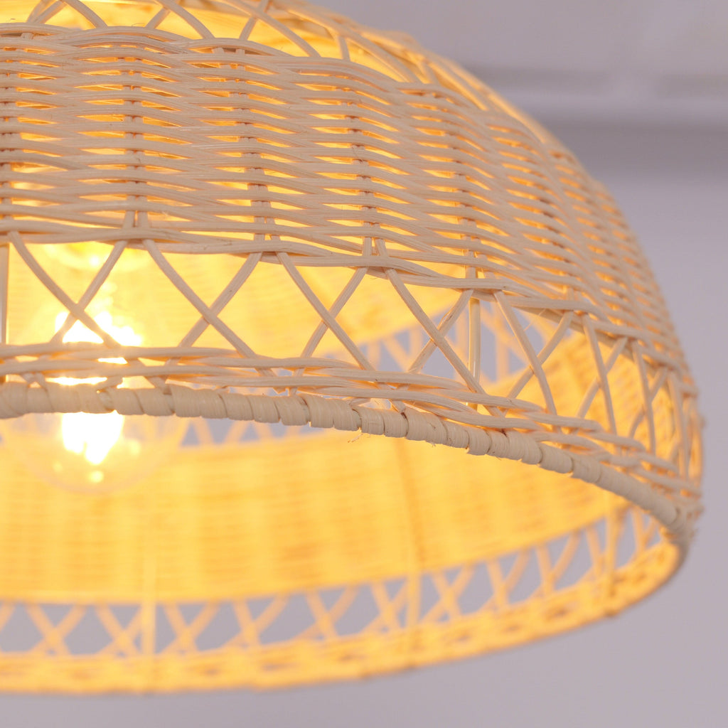 Lightsin Cella-Minimalist Bamboo Cone Ceiling Light
