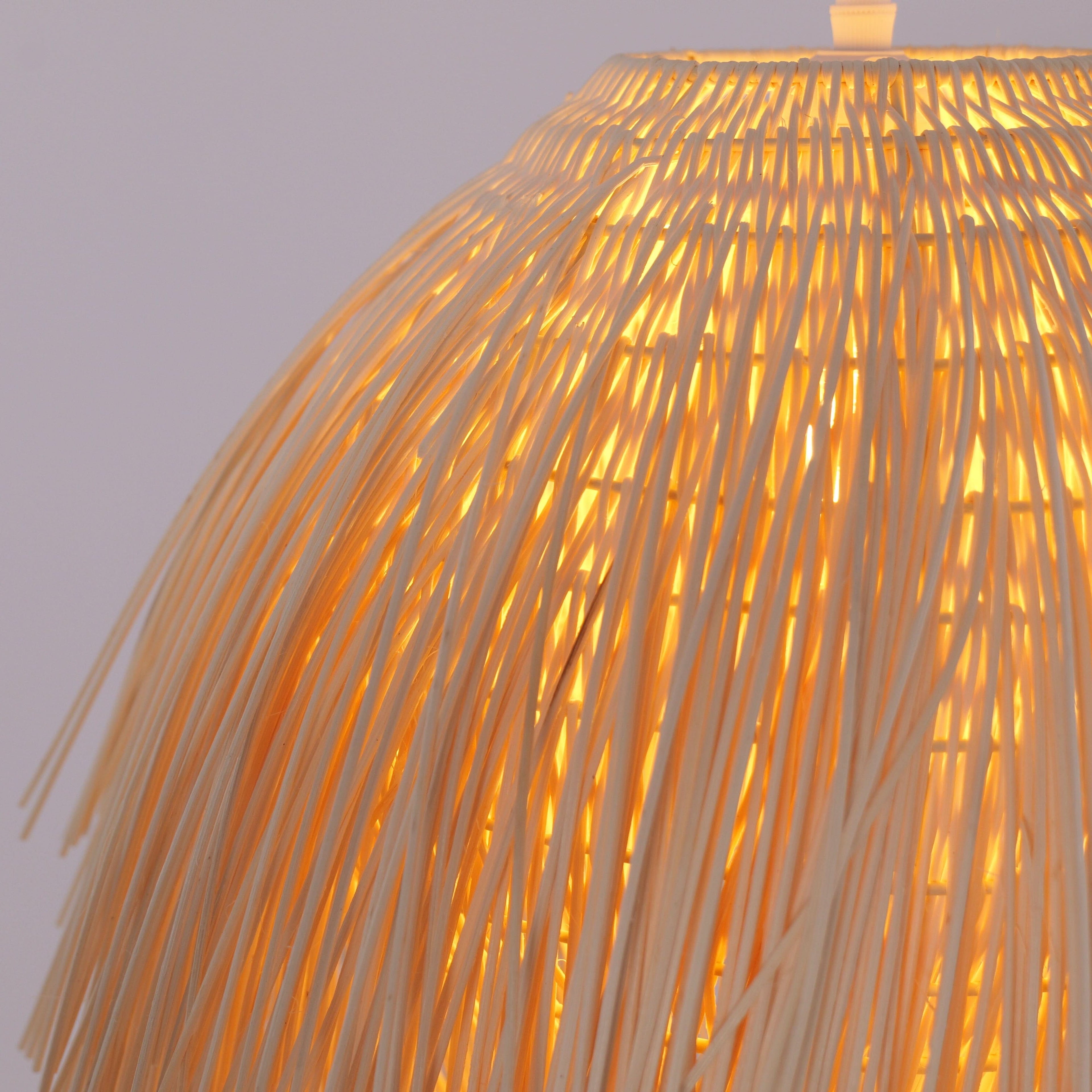 Lightsin Scarecrow Rattan Pendant Light