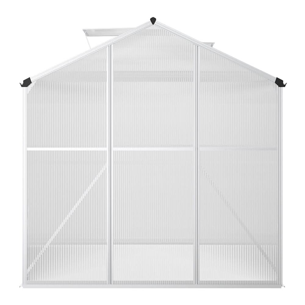 Aluminium Hobby Greenhouse with Window Opening