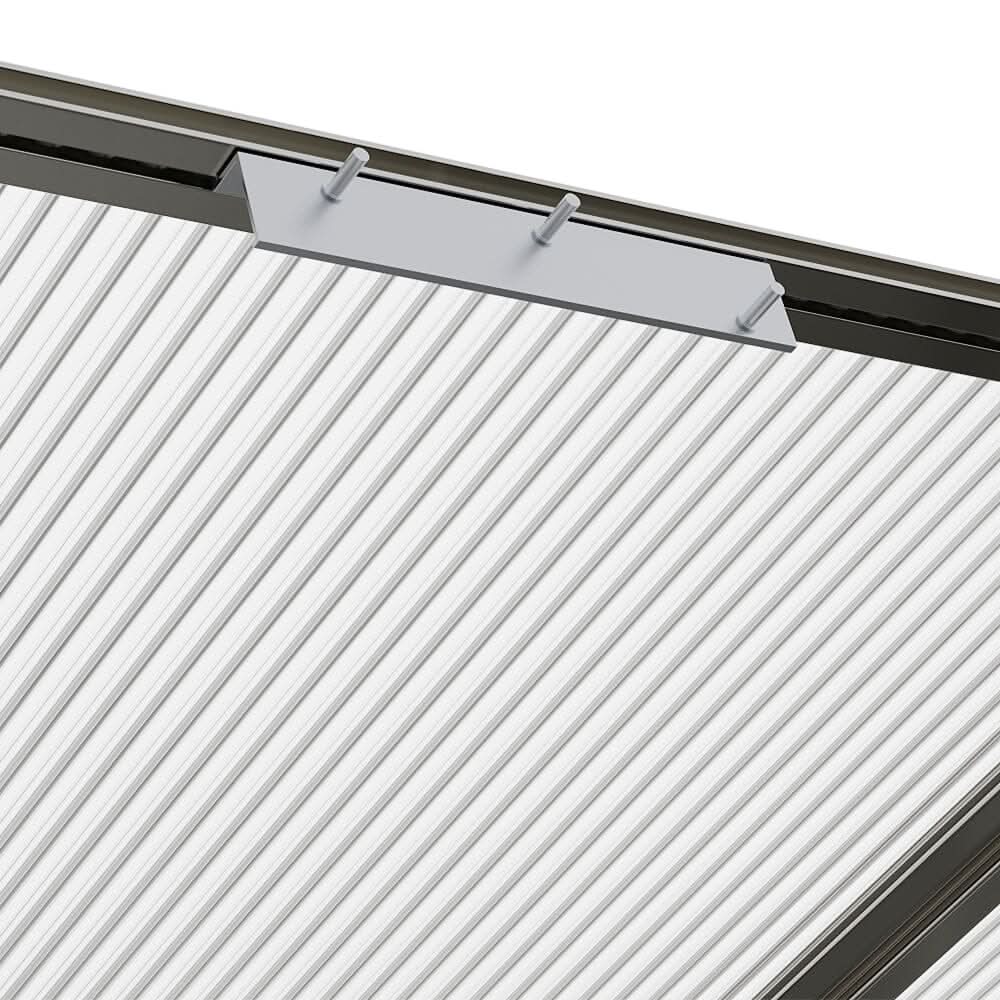 Aluminium Hobby Greenhouse with Window Opening