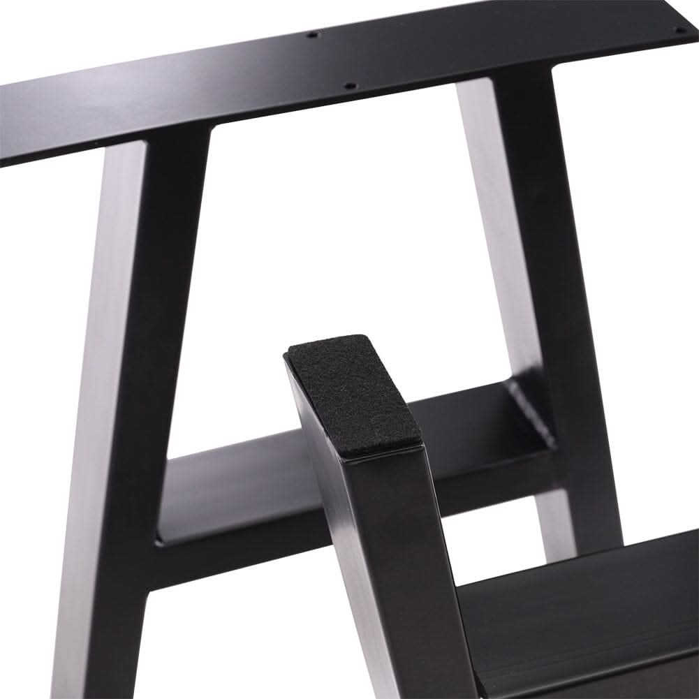 Set of 2 Heavy Duty Tube Metal Legs for Furniture