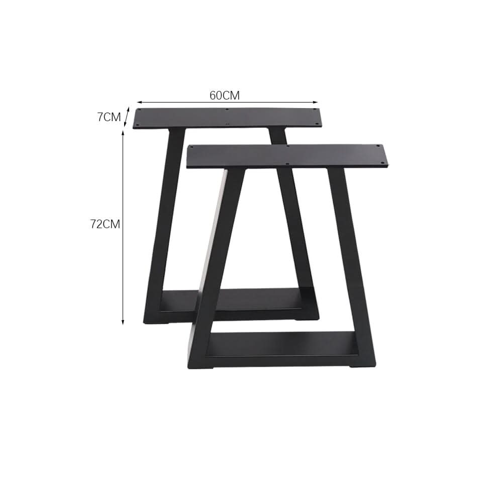 72/90 cm Hight 2 Pcs Metallic DIY Table Legs Simple to Install