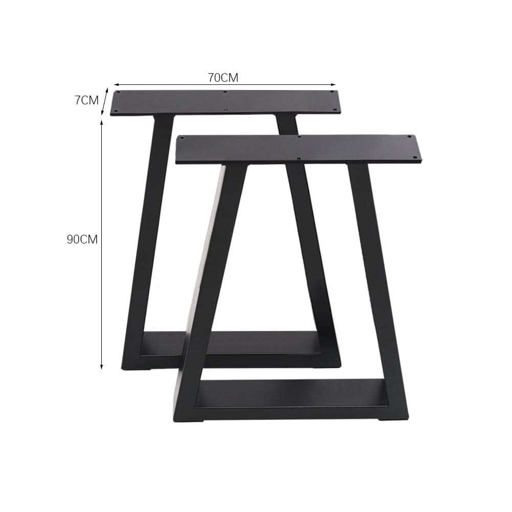 72/90 cm Hight 2 Pcs Metallic DIY Table Legs Simple to Install