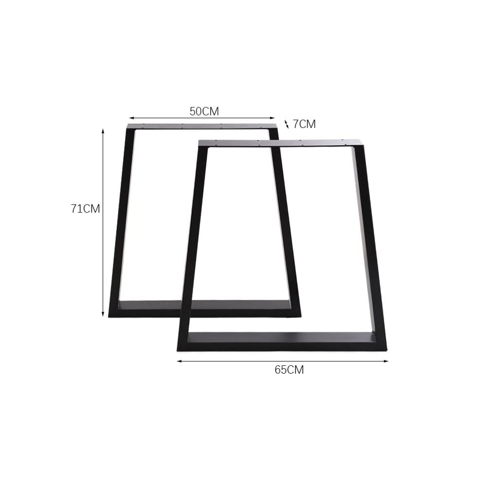 71cm H Set of 2 Metal Table Legs Heavy Duty Industrial DIY Furniture Legs