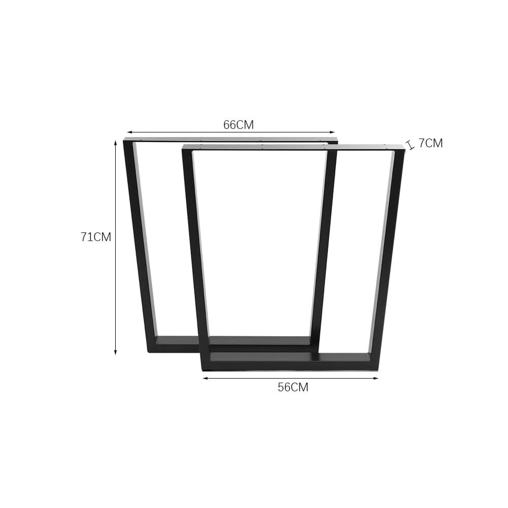 71cm H Industrial Set of 2 Table Legs DIY Steel Furniture Legs