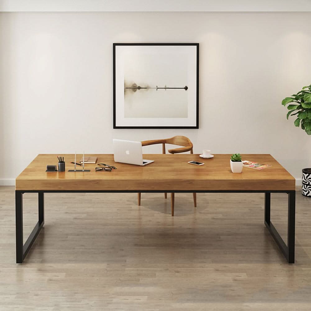 90 L Rectangular Iron Table Legs Heavy Duty DIY Table Bases